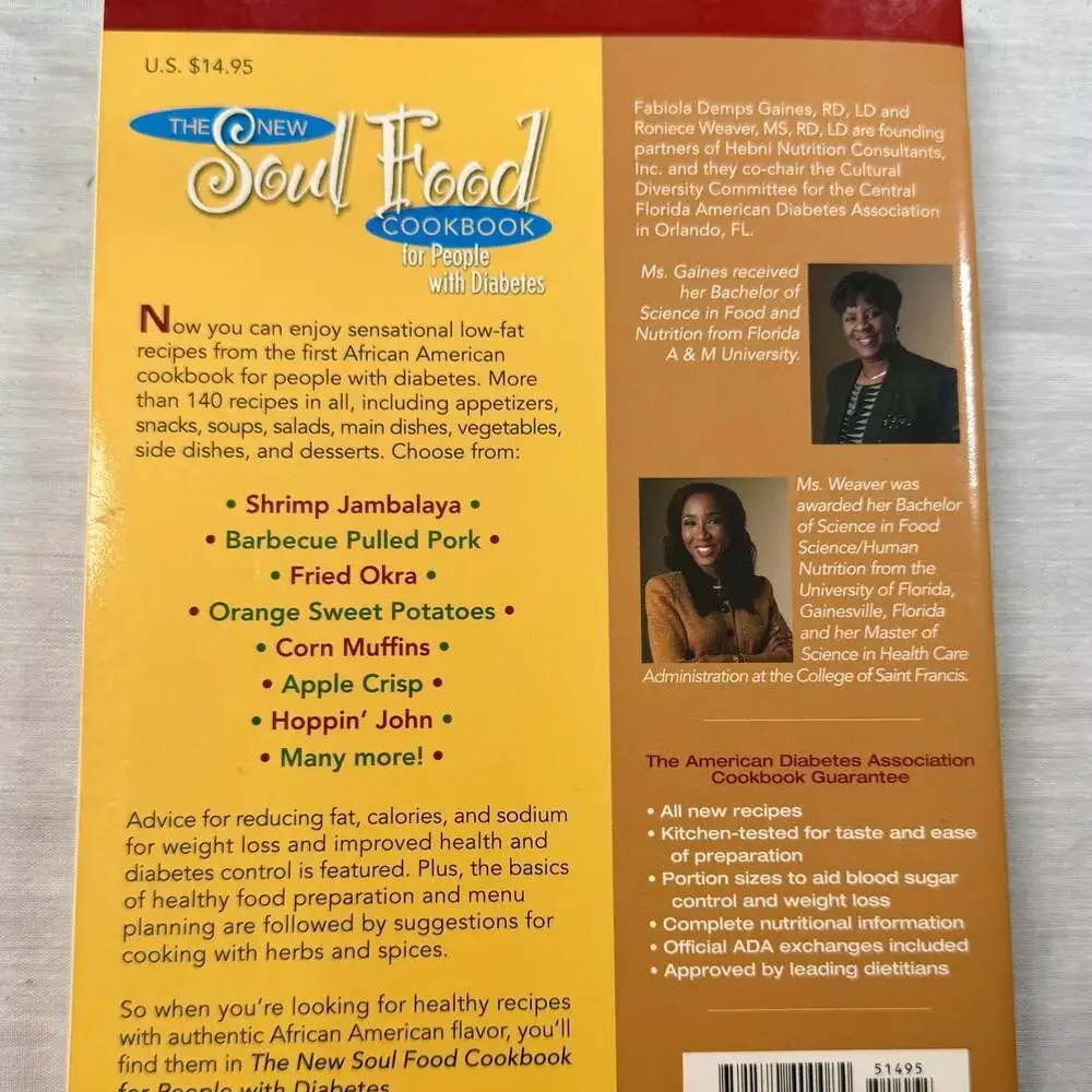 The New Soul Food Cookbook for People with Diabetes by Fabiola Demps Gaines and